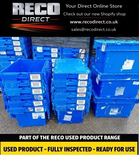 Large used tote box - ,