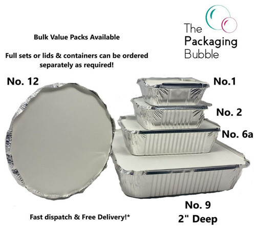 Aluminium foil food containers - aluminium,