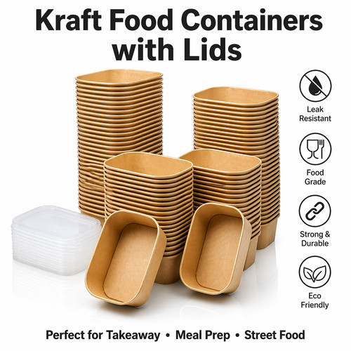 Kraft food containers with - containers,