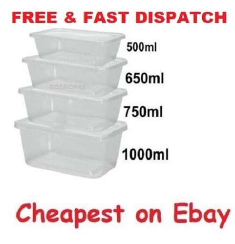 Plastic food containers with - plastic,