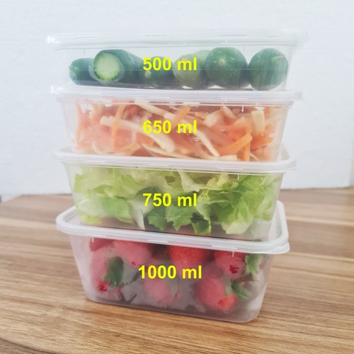 Takeaway food containers - containers, w/
