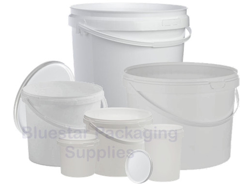Plastic buckets tubs - plastic,