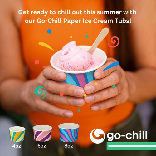 Chill disposable ice - go-chill, cream