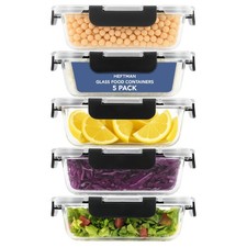 HEFTMAN Glass Food Storage